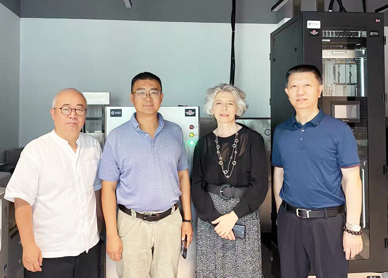 WGDO榮譽(yù)主席伊雷妮?皮韋蒂蒞臨合一北京分公司參觀交流